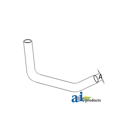 A & I Products Radiator Hose, Upper 17" x8" x2" A-D2NN8260B